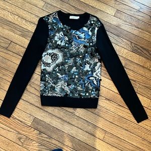 Authentic Tory Burch sweater size small navy
